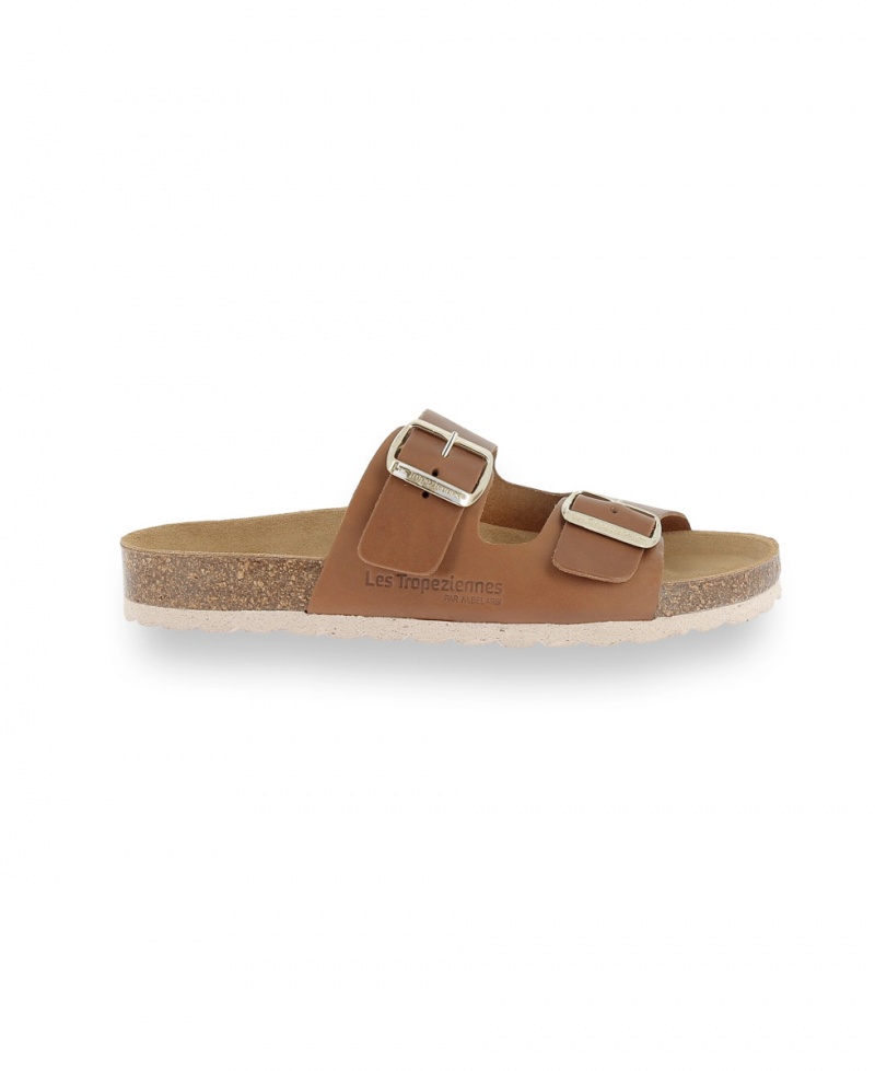 Mules anatomiques Les Tropeziennes ZATIX Tan Femme|VDTY-12888911